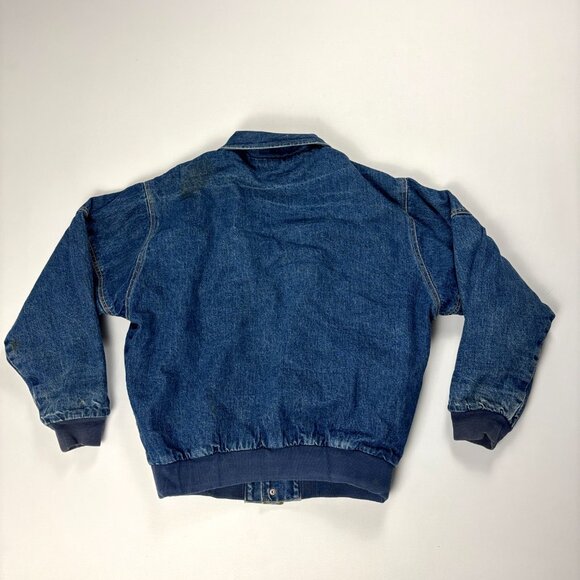 Vintage Guess Georges Marciano Denim Jacket Blue Sz S Lined Jean USA - Picture 3 of 7